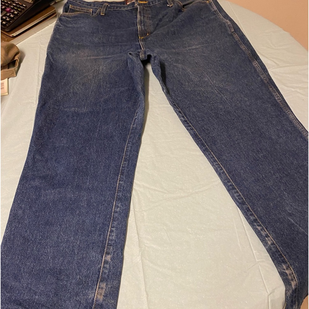 Men’s Cinch WRX flame resistant jeans in size 40x34